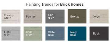 Brick House Painting Trends 10 Best