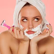 face shaving for women what to apply