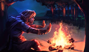 Image result for breath of the wild campfire