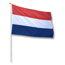 Vlag Nederland (oud Hollandse) Donkerblauw - Vlaggenmasten.nl