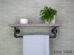 bathroom wall shelves for towels off 58