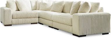 Sectional In Ivory By Ashley Furniture