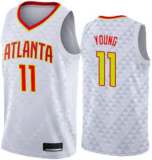 Find great deals on ebay for atlanta hawks jersey. Men S Basketball Jersey City Edition Atlanta Hawks 11 Trae Young Basketball Clothing Embroidered Mesh Basketball Swingman Jerseys Sports Tops S 170cm 50 65kg Amazon Co Uk Clothing