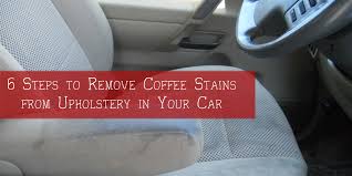 6 steps to remove coffee stains from