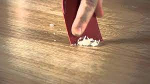 remove candle wax from laminate floors
