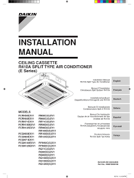 daikin fcrn50exv1 installation manual