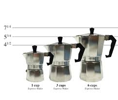 If you're looking to cut down on visits to your local coffee shop, the best home espresso machines can help you get your latte or cappuccino fix right in the. Aluminum Stove Top Espresso Coffee Maker Healthtex Distributors