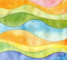 Watercolor Background Colorful Paint