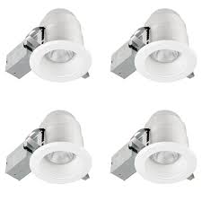 Globe Electric 5 In White Ic Rated Round Recessed Lighting