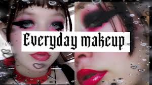 everyday cal goth makeup you