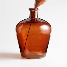 Amber Glass Vase 13 75 Reviews