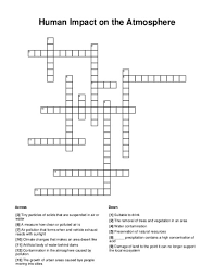 atmosphere crossword puzzle