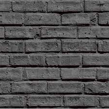 Arthouse Black Brick Paper Non Pasted