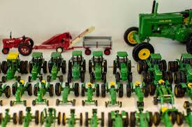 young toy tractor collector grows