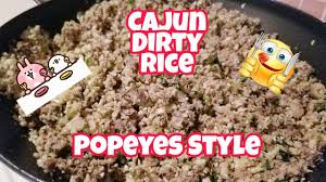 keto cajun dirty rice popeye s