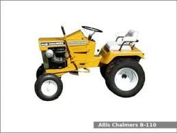allis chalmers b110 garden tractor