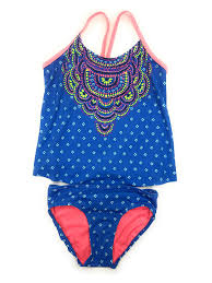 Justice Big Girls Swimsuits Tankini Bathing Suits Mult Sizes Colors