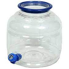 Plastic Water Dispenser Jar With Tap