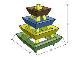 Build A Diy Gutter Planter Pyramid