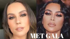 kim kardashian met gala 2019 makeup