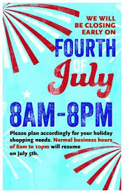 Closing Early On July 4th Whole Foods Market