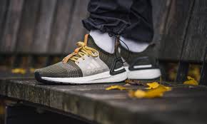 The adidas ultra boost is indeed a new era for the cushioned shoes because of its soft solid fabric, weight, and comfortability. Wood Wood X Adidas Ultra Boost 19 Olive Grailify