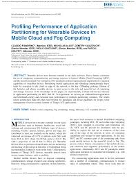 Pdf Profiling Performance Of Application Partitioning For