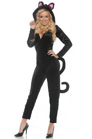 black cat jumpsuit costume