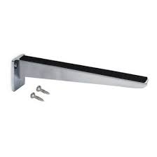 shelf bracket for glass rectangular