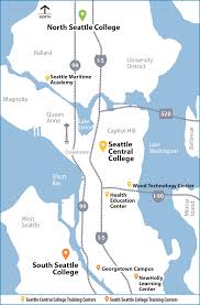 maps seattle colleges