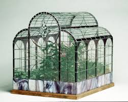 Victorian Stained Glass Terrariums By