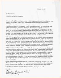 Grad School Letters Recommendation Free Cover Letter Also Student