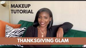 glam makeup tutorial for holiday dinner