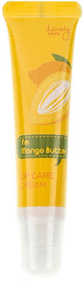 lip balm with mango scent the face