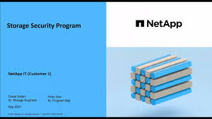 netapp it s storage security program