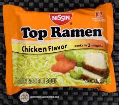 Drizzle with oil, sprinkle with salt and any desired spices and toss. 1968 Nissin Top Ramen Chicken Flavor Ramen Noodle Soup New Package The Ramen Rater Ramen Noodles Nissin Foods Ramen Noodle Soup