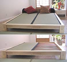 anese solid wood bed frame