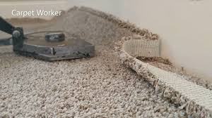 loose carpet without a carpet trimmer