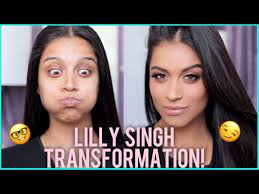 lilly singh to superwoman makeup