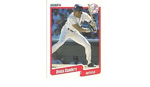 Former baseball teammates and coaches remember what deion was, and what he might have been (if that pesky hall of fame football career hadn't gotten in the way). Deion Sanders Rookie Baseball Card 1990 Fleer Baseball Card 454 New York Yankees Free Shipping At Amazon S Sports Collectibles Store