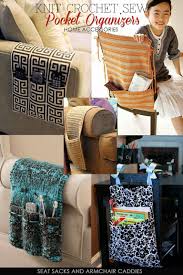 Easiest free crochet armchair caddy pattern. Diaryofacreativefanatic