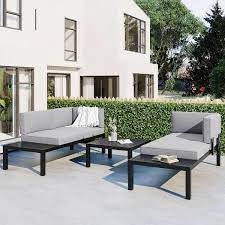 Aluminum Outdoor Sectional Set