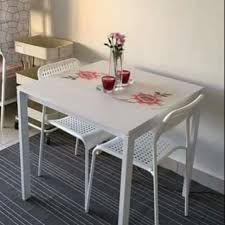 Untuk melakukan pemesanan set meja makan jati minimalis murah ini, anda dapat menghubungi kami di kontak yang telah kami sediakan. Set Meja Makan Ikea Murah