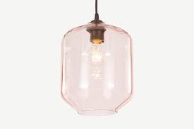 Andes Lamp Shade Pink Glass Made Com