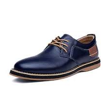 Buy a pair of samuel windsor oxford shoes. New Men Oxford Genuine Leather Dress Shoes Springlime
