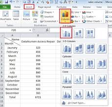 How To Use Clustered Column Chart In Excel Data Recovery Blog
