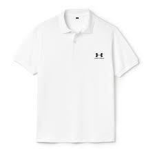Under Armour Polo Shirt Mens Business Short Sleeve Golf Cotton Tee Summer T Shirt