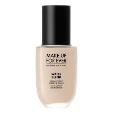 for ever water blend face body foundation