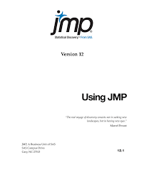 Using Jmp Version 12 12 1 Marcel Proust Manualzz Com