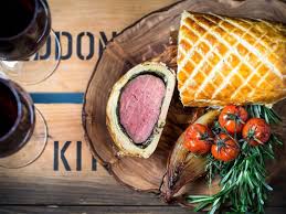 beef wellington for two with truffle